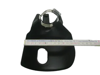Hitzeschild Auspuff Hitzeschutz Endtopf B90. Harley Davidson Dyna Fat Bob - Bild 4