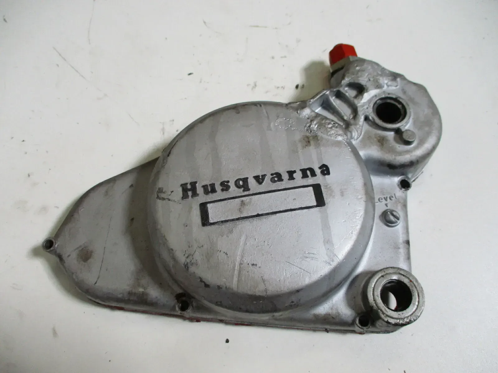 Husqvarna CR 250 M Bj. 73 Motordeckel rechts Kupplungsdeckel Kupplung Cover - Bild 1