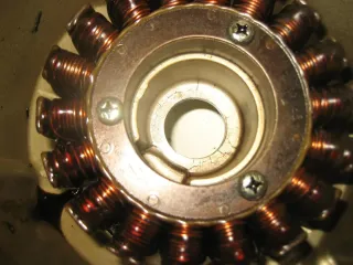 HONDA GL 1100 SC02 GOLD WING 82 LICHTMASCHINE MIT LICHTMASCHINENDECKEL STATOR - Bild 6