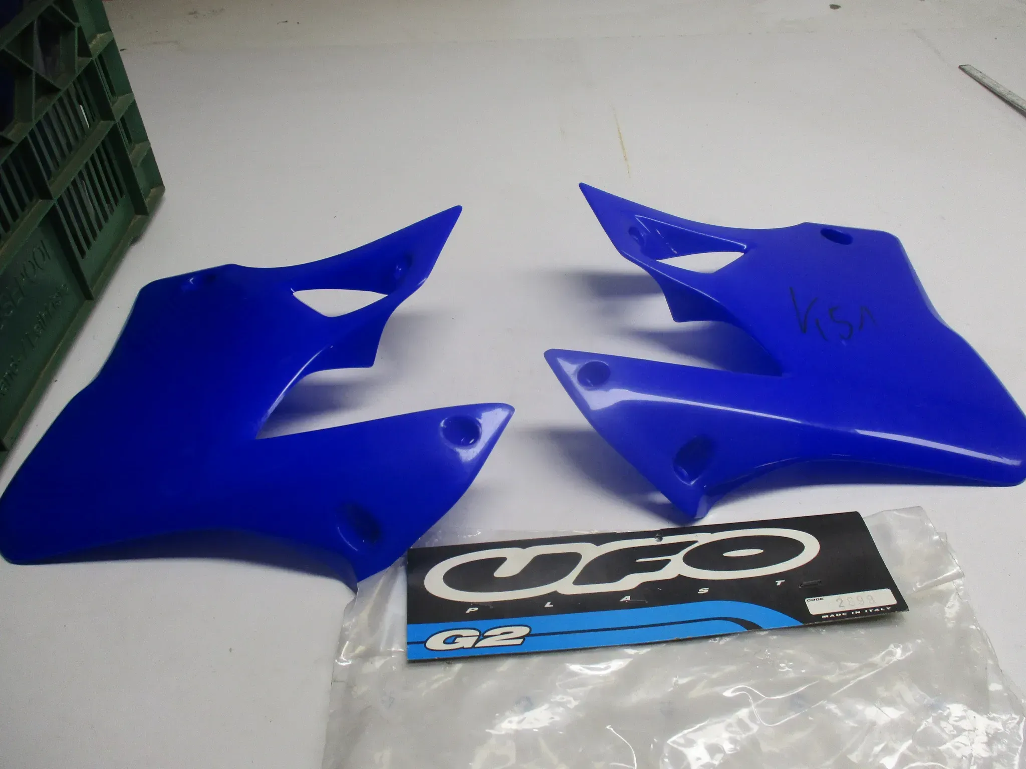 K51 Yamaha YZ 125_250 96-01 Tankverkleidung links rechts Kühler - Bild 1