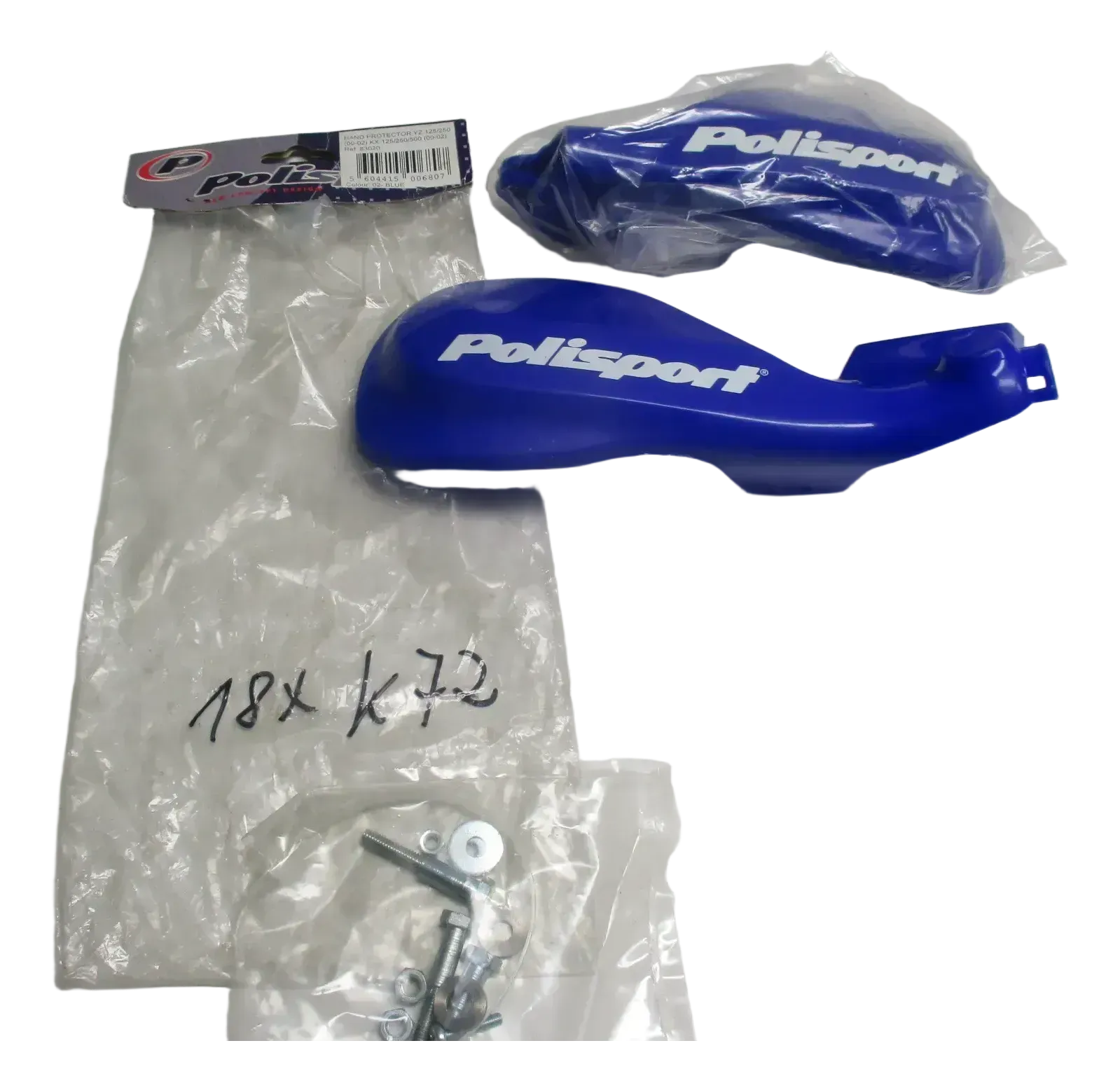 K72 Verkleidung Yamaha YZ 125_250 KX 500 Polisport Protectoren Lenker - Bild 1