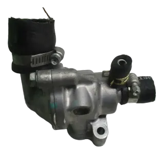 3. Honda CBR 600 F PC35 99-02 Thermostat mit Gehäuse Motor Kühlung - Bild 1