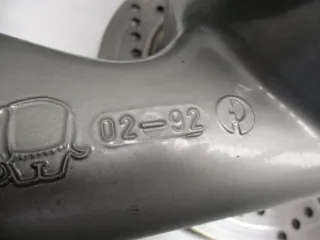 1. Ducati 750 SS ZDM Bj. 90-98 Felge hinten 4,50x17 Zoll Hinterrad - Bild 6
