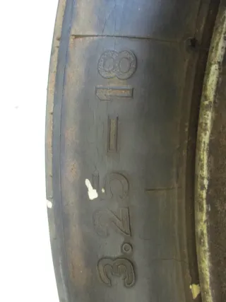 Felge hinten 18 Zoll B95 BMW R25/2 R26, R27 Nabe Bremstrommel 160 mm Speich - Bild 8