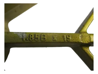 BMW R100_80_75_60/7 Felge vorne 1,85x19 Zoll Vorderrad 1236574 - Bild 4