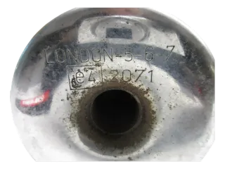 N7 BMW R 100 RT Auspuff Schalldämpfer links London 5-6-7 e4 2071 muffler - Bild 6