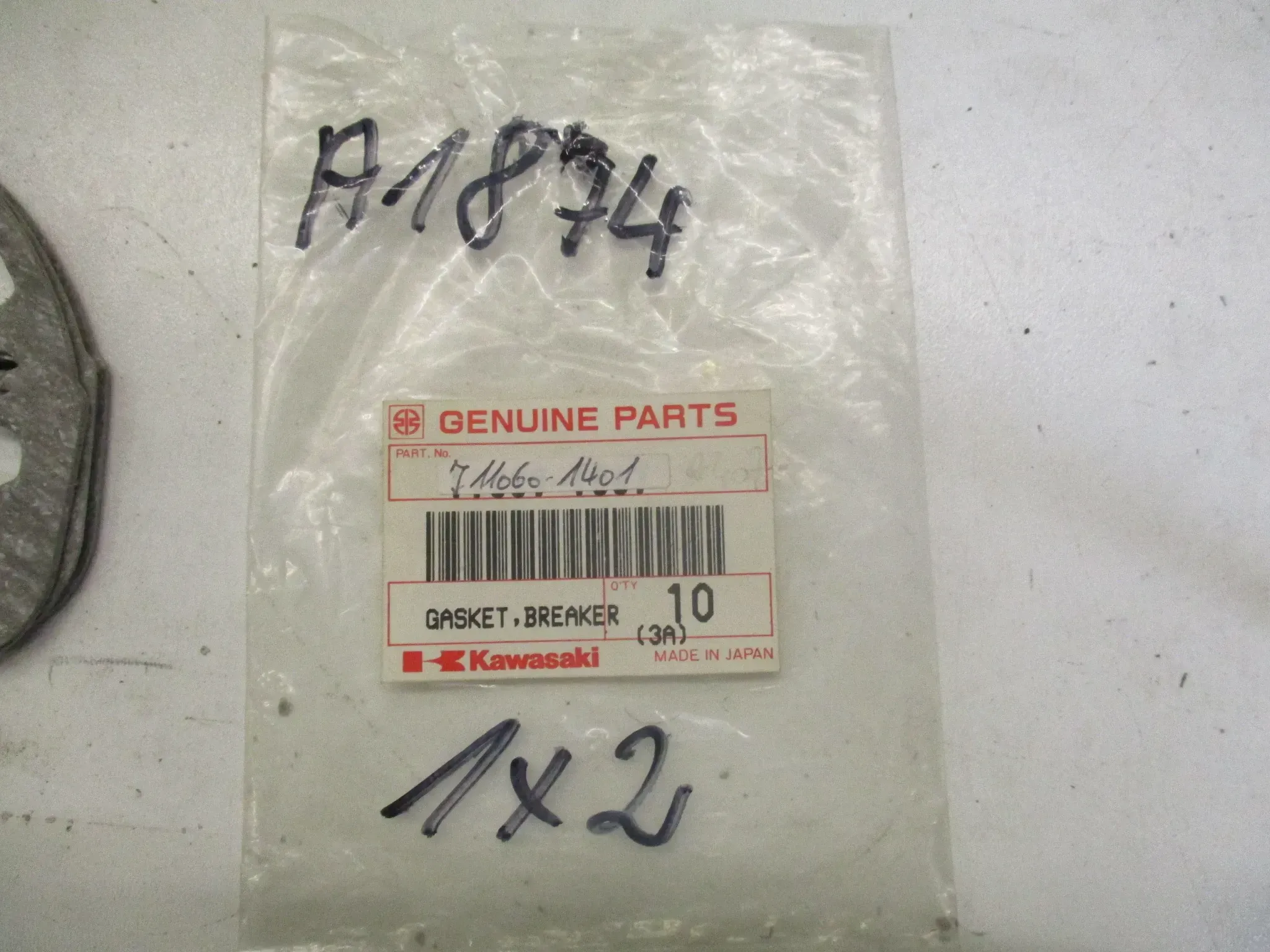A1874 Kawasaki Z 305 GPZ_CSR Zündungsdeckel 11060-1401 Dichtung - Bild 1