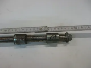 O. Honda CJ 250 T Steckachse hinten Achse Hinterrad Felge axle wheel - Bild 2