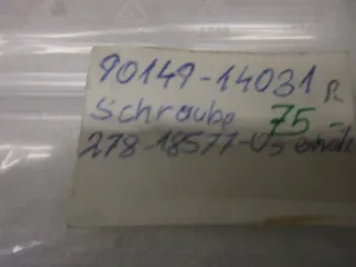 D2914 Yamaha SR 500 Schraube Bolzen 90149-14031 Nockenwelle Motor - Bild 5