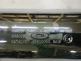 J716 Harley Davidson Touring Auspuff Schalldämpfer 64900953 Endtopf Auspuffendtopf - Bild 5