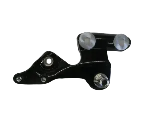 J551 Harley Davidson Softail FXST Fußrastenhalter rechts Auspuffhalter rechts Fussraste - Bild 1