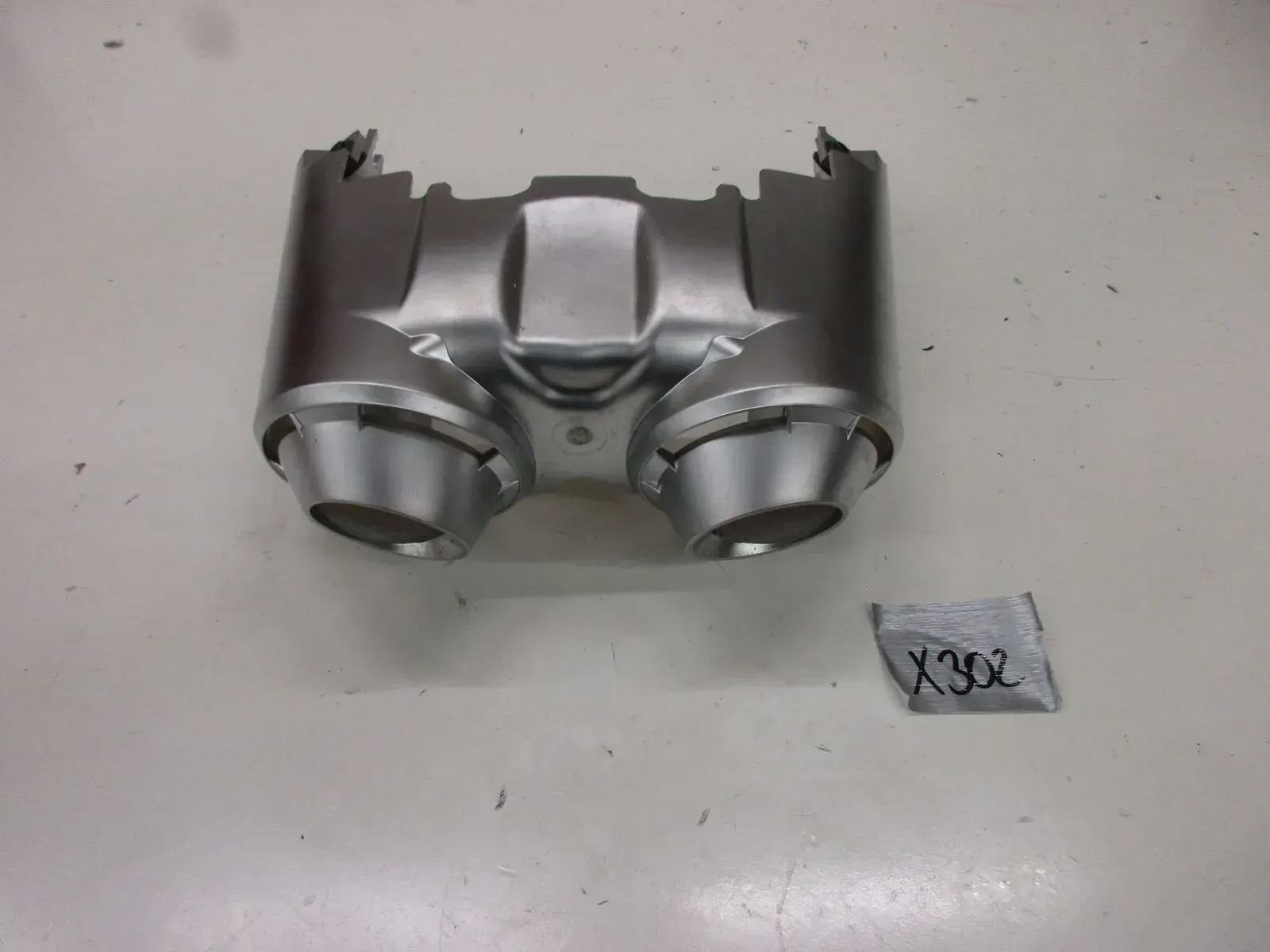 Hitzeschutz Auspuff X302 Yamaha FZ 6 Fazer RJ 07 Abdeckung Endkappe Verkleidung - Bild 1