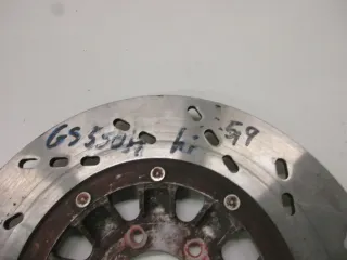 1. Suzuki GS 550 M Katana Bremscheibe hinten 5,90 mm Scheibenbremse Bremse brake - Bild 3
