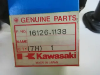 K28 Kawasaki ZX 600 ZX-6 R Gasschieber Membrane Vergaser Diaphragm 16126-1138 - Bild 5