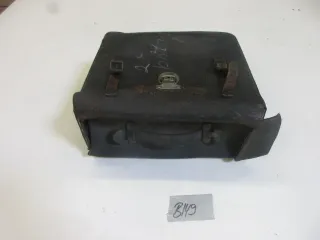 B149 Wehrmacht Ledertasche Seitentasche Gepäcktasche Koffer Zündapp BMW DKW NSU - Bild 3