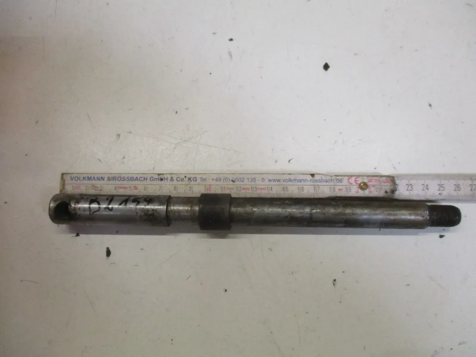 Steckachse Achse vorne Vorderradachse B2154 BMW R45 R65 245x17 mm Felge Bolzen a - Bild 1