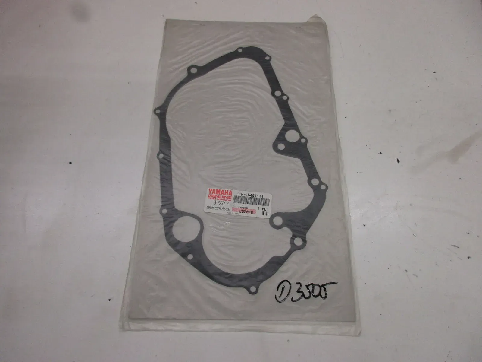 Dichtung 11H-15461-11 D3505. Yamaha XZ 550 Kupplungsdeckel Motordichtung Motor - Bild 1