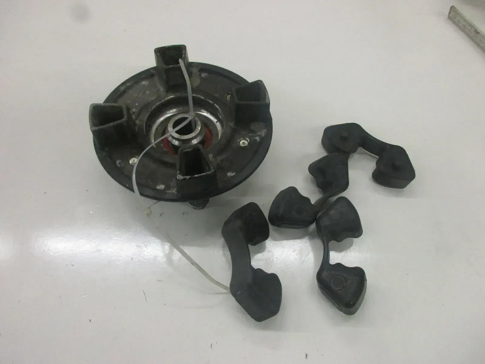 Kawasaki ER-6F ABS EX650C Kettenradträger mit Antriebsgummi Ruckdämpfer Antrieb - Bild 1