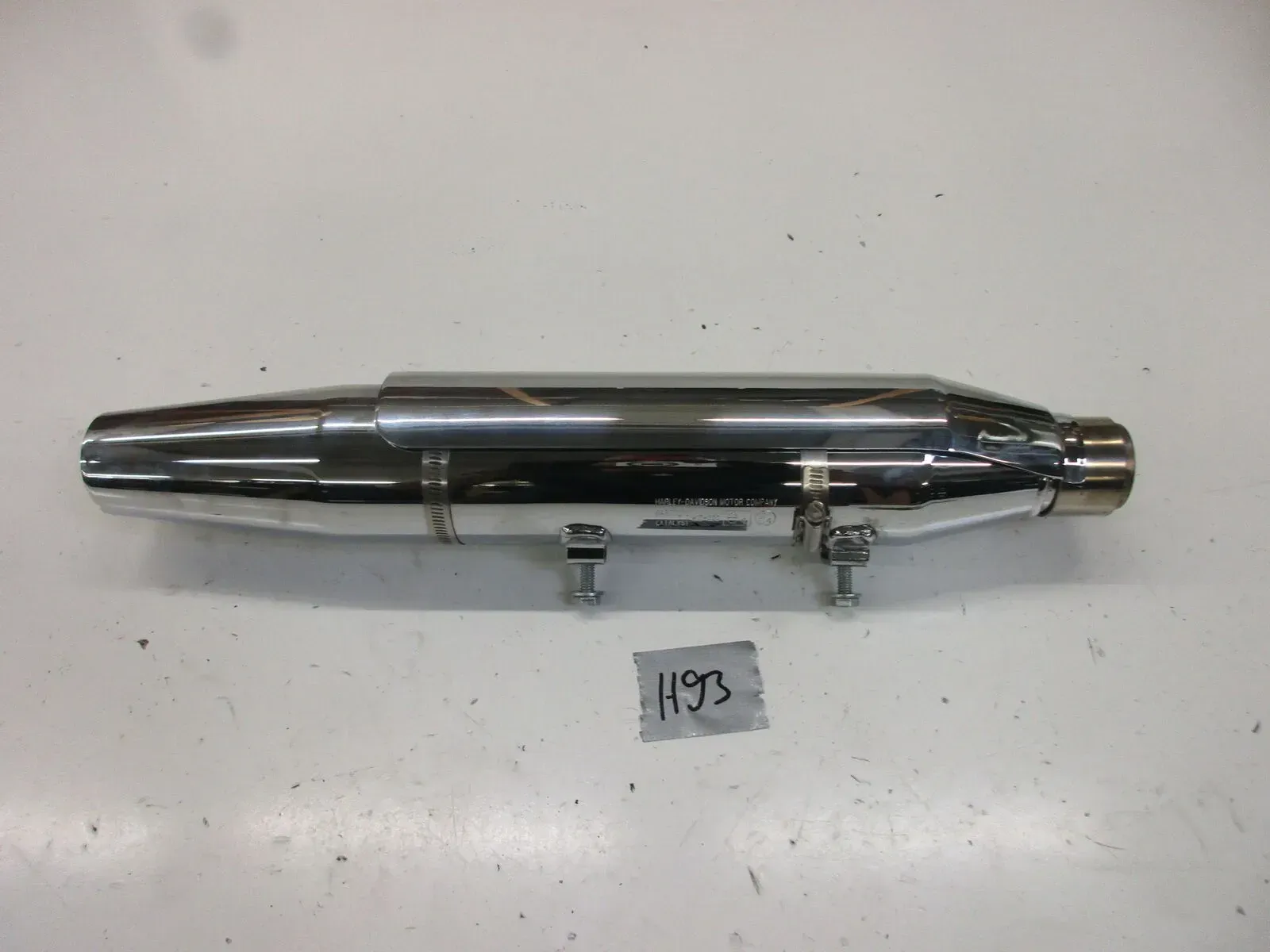 Auspuff Endtopf 64900272 Auspuffendtopf H93. Harley Davidson XL 883_1200 muffler - Bild 1