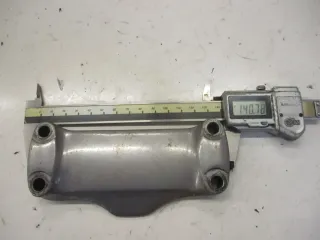 1. Kawasaki EN 500 EN500A Lenkerklemme Abdeckung Blende Verkleidung Lenker Gabel - Bild 1