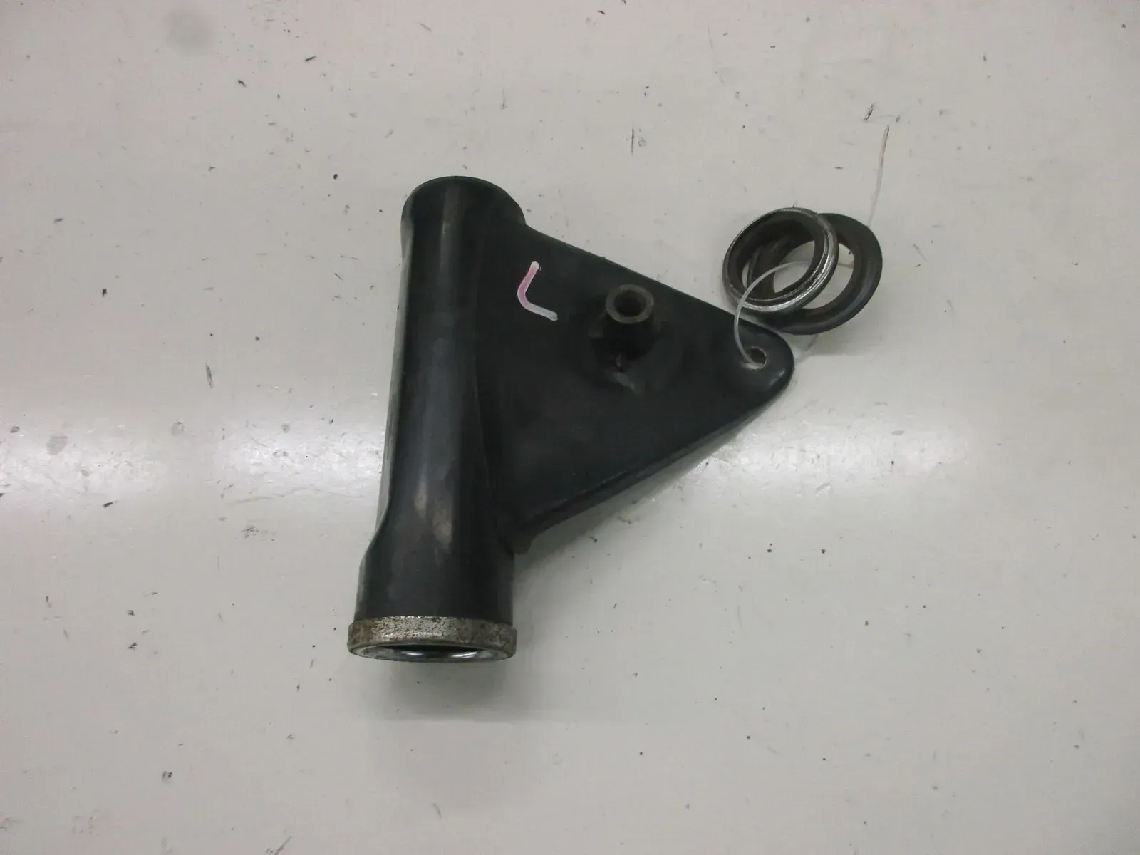1. Suzuki GT 250 Ram Air Scheinwerferhalter links Träger Halter Licht Scheinwerf - Bild 1