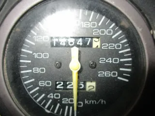 Tacho 14847 km Cockpit 8. Suzuki GSX 600 F GN72B Kombiinstrumente Armaturen Inst - Bild 3