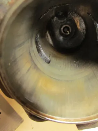 Zylinder Zylinderkopf cylindre B1804 Fichtel & Sachs SM98 Motor unten Motorblock - Bild 7