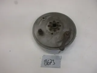 Bremsankerplatte B673 BMW R25/2 R25/3 Bremstrommel vorne Bremse Trommelbremse - Bild 1