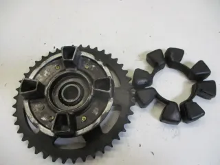 Kettenradträger Ruckdämpfer 1. Kawasaki ZX-R 750 J ZX750J ZXR Anfahrgummi Gummi - Bild 2