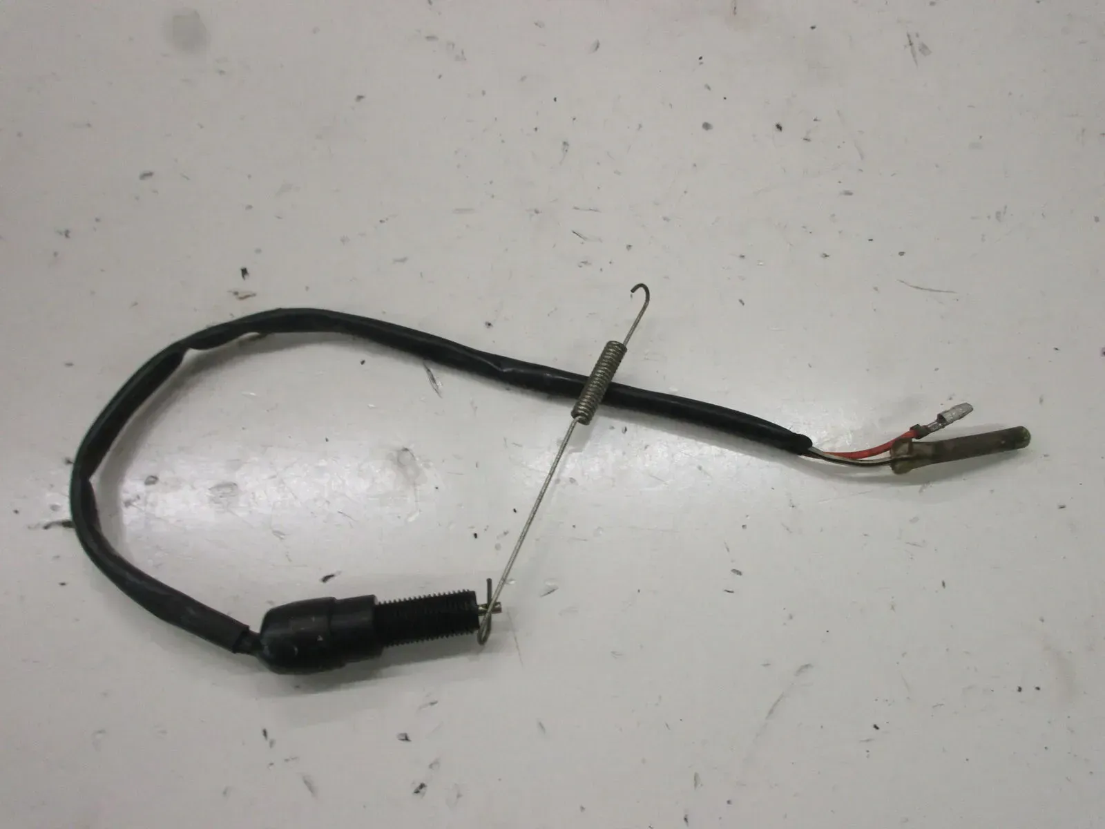 Suzuki DR 650 R_RU SP 41 B Bremslichtschalter mit Feder hinten Stoplichtschalt - Bild 1