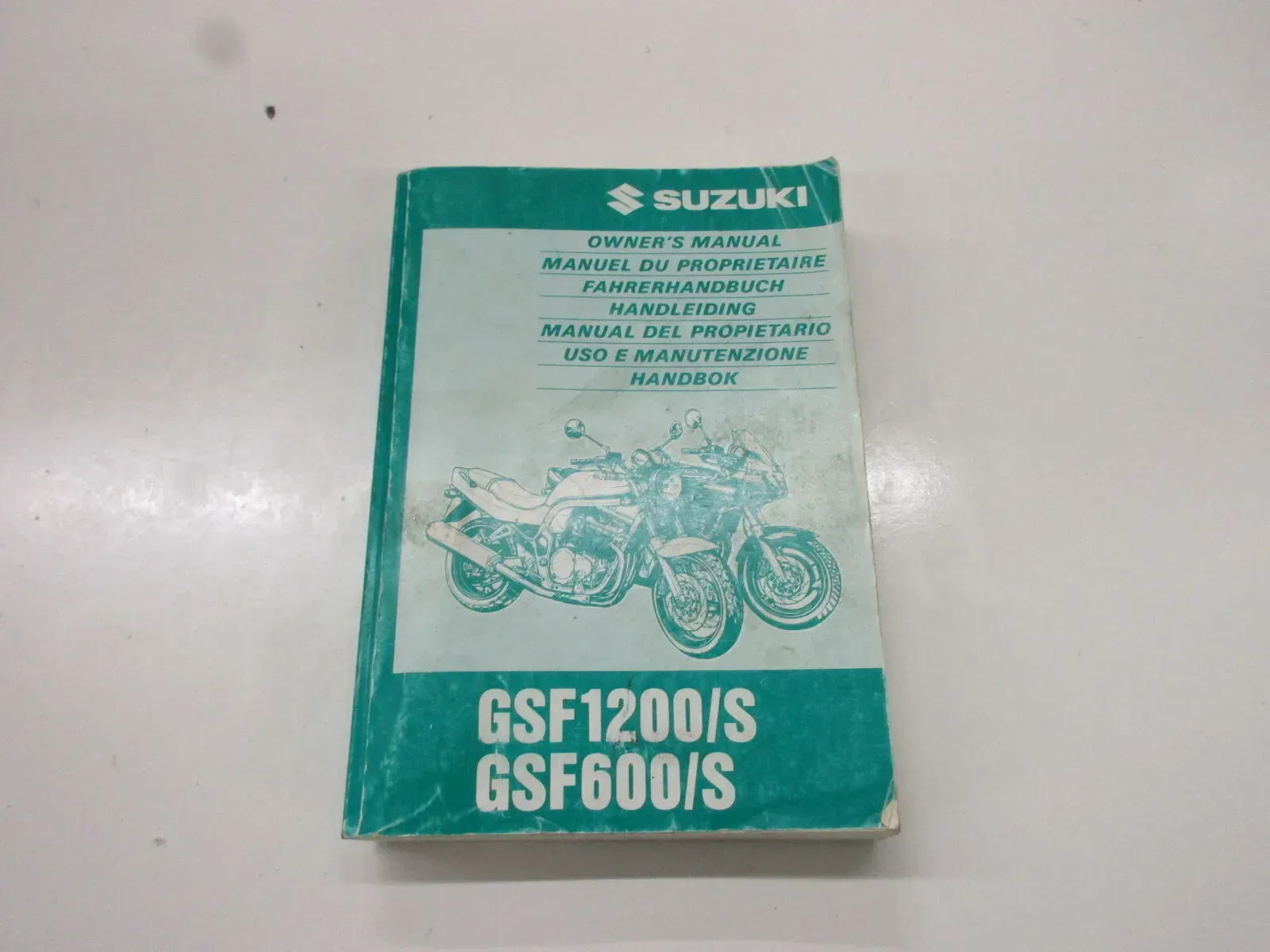 Handbuch Fahrerhandbuch Suzuki GSF 1200 GSF 600 S 99011-27E51-042 Owner´s Manual - Bild 1