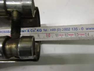 Hitzeschild Krümmer X279 Kawasaki VN 800 A Vulcan Auspuff Hitzeschutz Blende - Bild 5