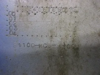 Fender Kotflügel Z297 Honda NX 500_650 vorne Verkleidung Schmutzfänger - Bild 7