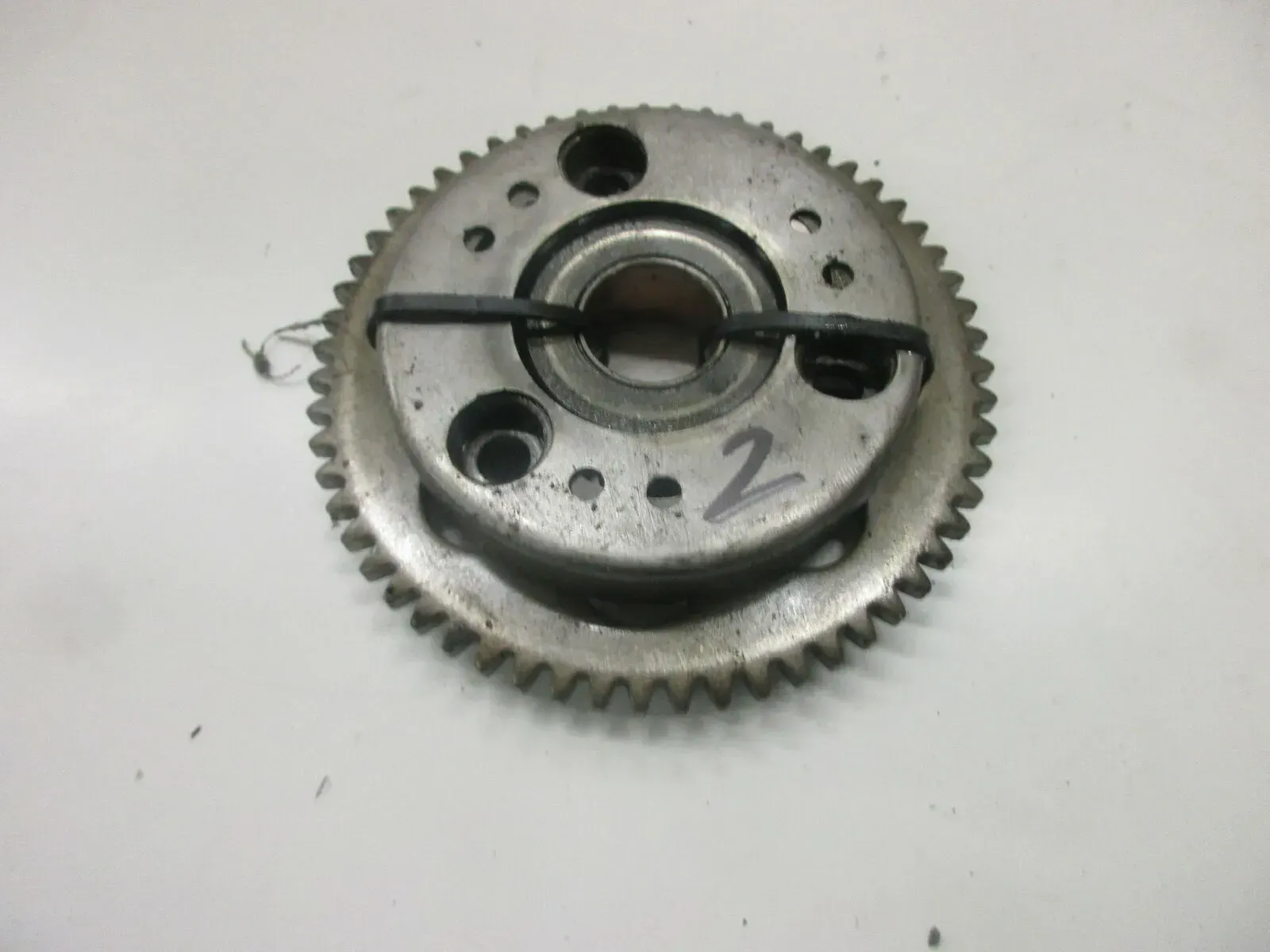 1. Kawasaki GPZ 305 EX305A Anlasserfreilauf (2) Motor Polrad Lichtmaschine - Bild 1