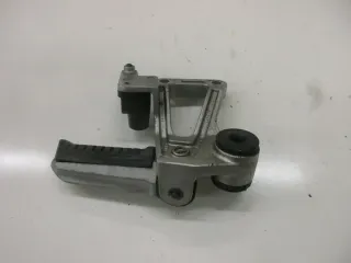 10. Kawasaki GPZ 600 R ZX600A Fußrastenhalter (2) hinten links mit Fussraste - Bild 3