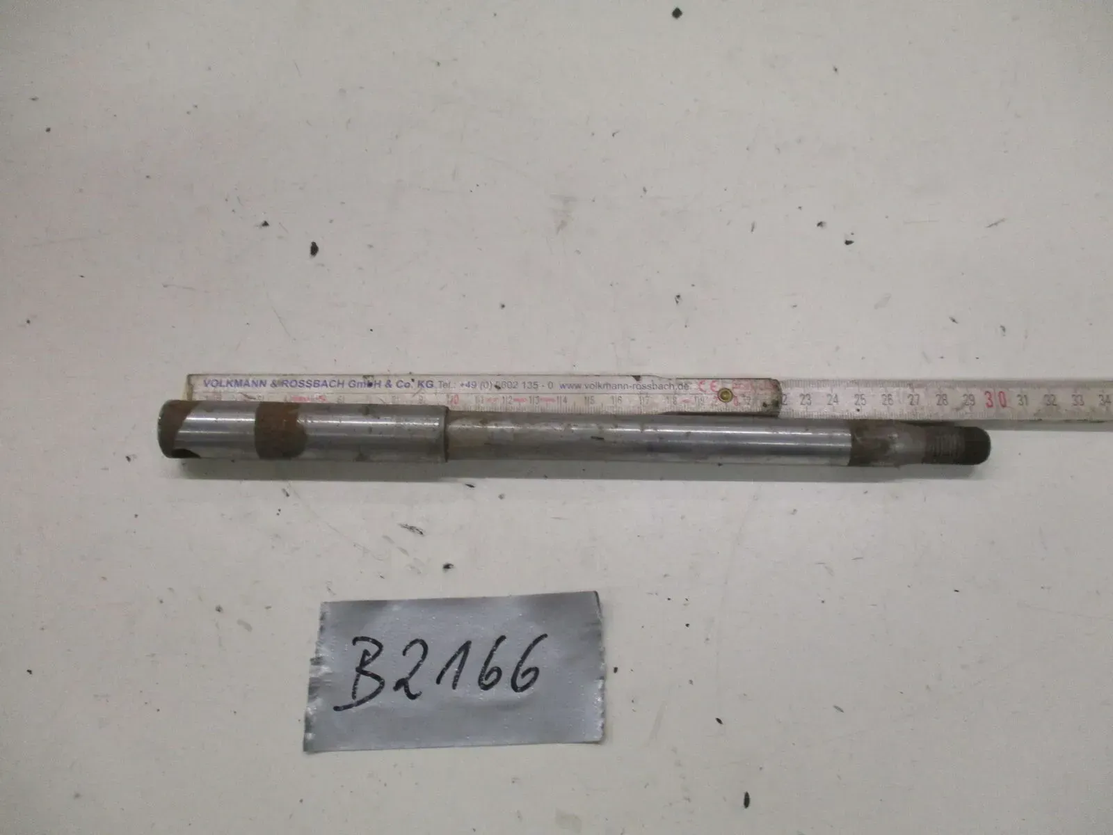 Steckachse Achse vorne B2166 BMW 25/3 Felge 295x17 mm Vorderradachse Bolzen axle - Bild 1