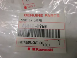 A1676 Kawasaki KLE 500 A Aufkleber Verkleidung Emblem 56061-1960 Dekor Original - Bild 5