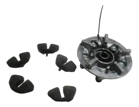 Background image for Suzuki GSX-R 750 GR 75 A Knicker Kettenradträger mit Ruckdämpfer Gummi