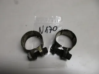 N170 BMW R 80 RT R100 Auspuffschelle Krümmer Endtopf 44 mm Halter - Bild 1