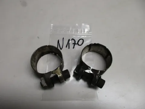 Background image for N170 BMW R 80 RT R100 Auspuffschelle Krümmer Endtopf 44 mm Halter