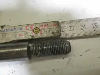 2. Honda FT 500 PC07 Flat Track Steckachse 15 mm vorne Felge Achse axle front - Bild 2