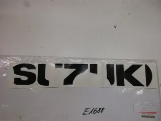 E1688. Suzuki GSX-R 600 Aufkleber Dekor 68191-34E10-Y7L Verkleidung unten links Bug - Bild 3