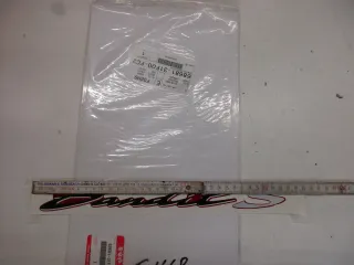 E1668. Suzuki GSF 600 S Bandit Aufkleber Dekor 68681-31F00-FC2 Verkleidung Logo Emblem - Bild 3