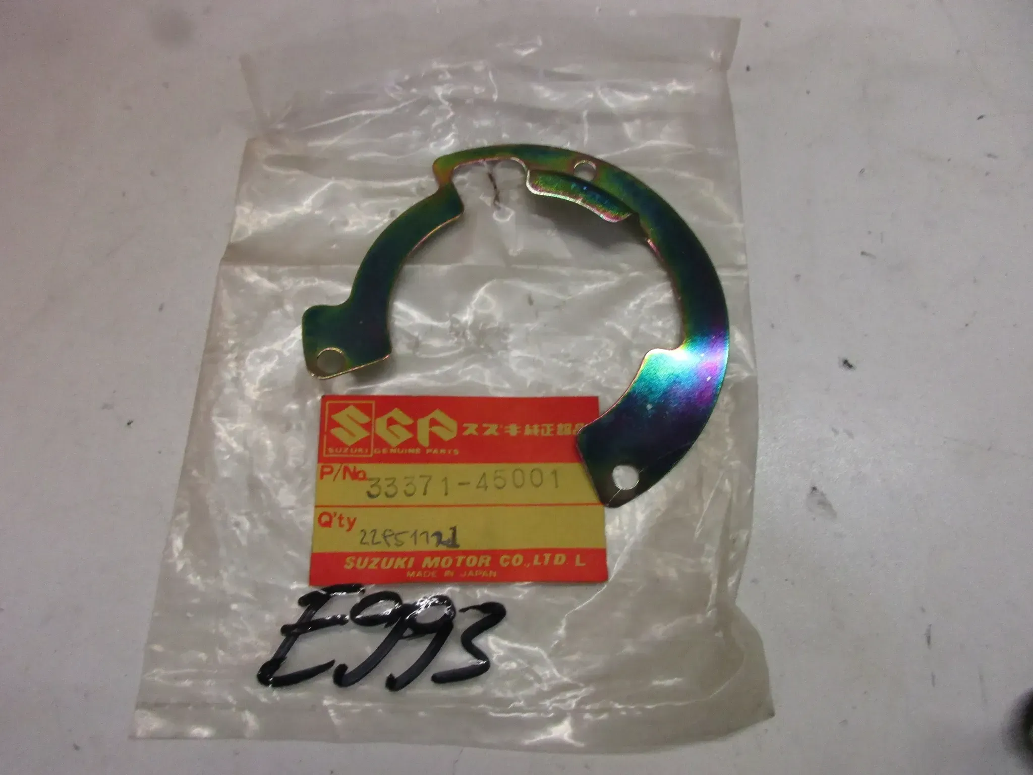 E993. Suzuki GS 750 Kontaktplatte Zündung 33371-45001 Platte Signalgeber pickup - Bild 1