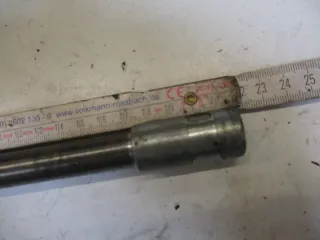 4. Honda XL 250 K4 S SL Bj.77 Steckachse 215x15 mm Achse vorne axle front - Bild 2