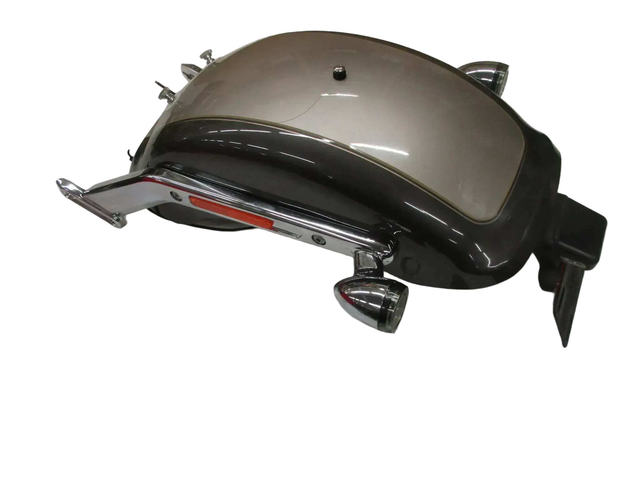 J416 Harley Davidson Fat Boy FLFBS Fender Verkleidung hinten Fenderstruts - Bild 1