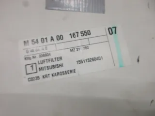 F138 Mitsubishi Ersatzfilter Luftfilter 167550 Luftfilterkasten - Bild 6