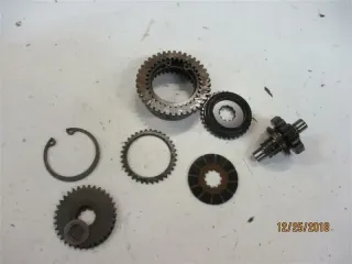 YAMAHA XT 660 X_R TYP DM014 RITZEL ZAHNRAD SICHERUNGSRING ANLASSERFREILAUF FREIL - Bild 1