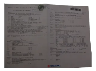 Suzuki GSX-S 125 WDLO Rahmen mit Papiere TÜV 09/27 Unfall frame - Bild 8