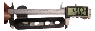 B829 Kawasaki_Honda_Suzuki_Yamaha Auspuffhalter 140x30 mm Auspuff - Bild 4